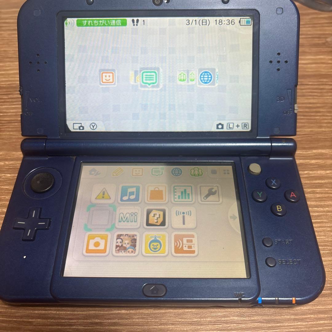 Newニンテンドー3DS ネイビー 本体＋ゲームソフト17本