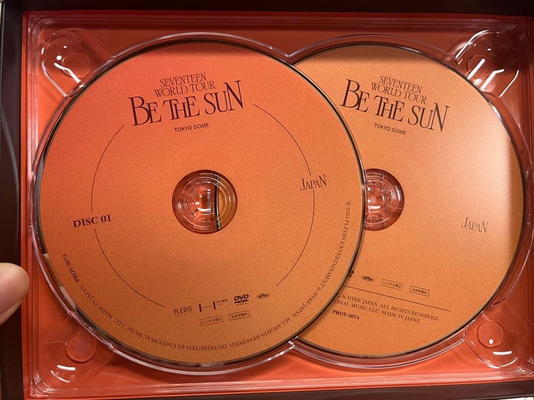 K-POP・アジア SEVENTEEN BE THE SUN JAPAN DVD