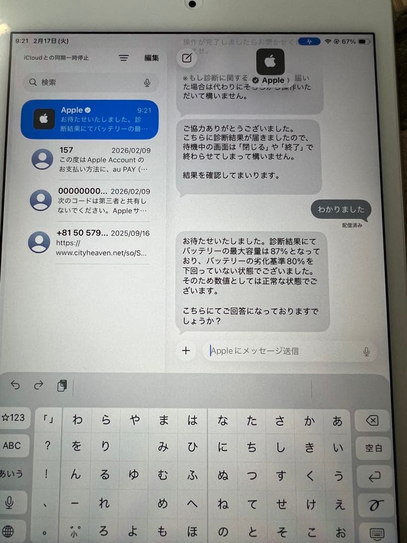 【動作確認済】Apple iPad mini5 Wi-Fi+Cellular