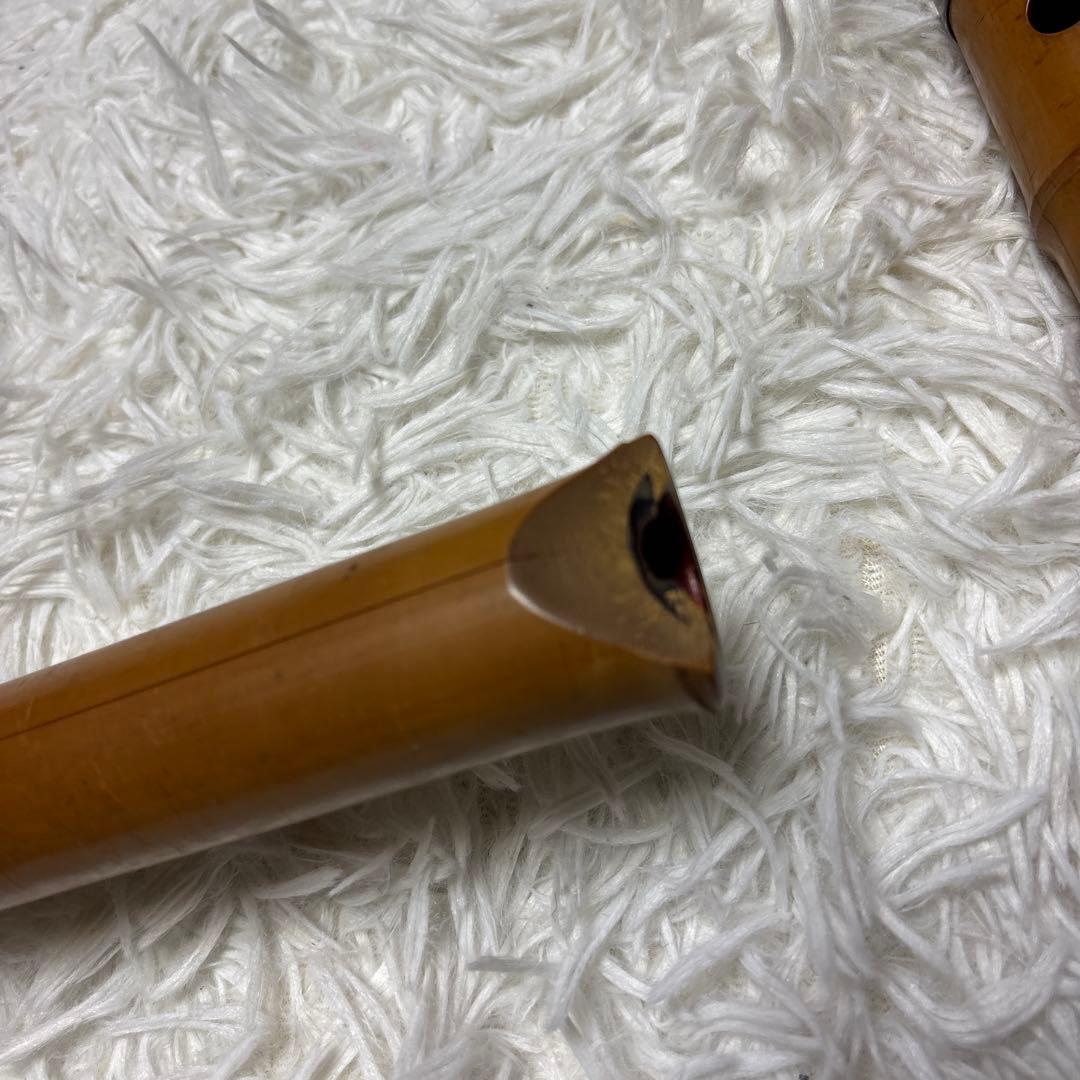 尺八 雨山 銘　和楽器　画像参照