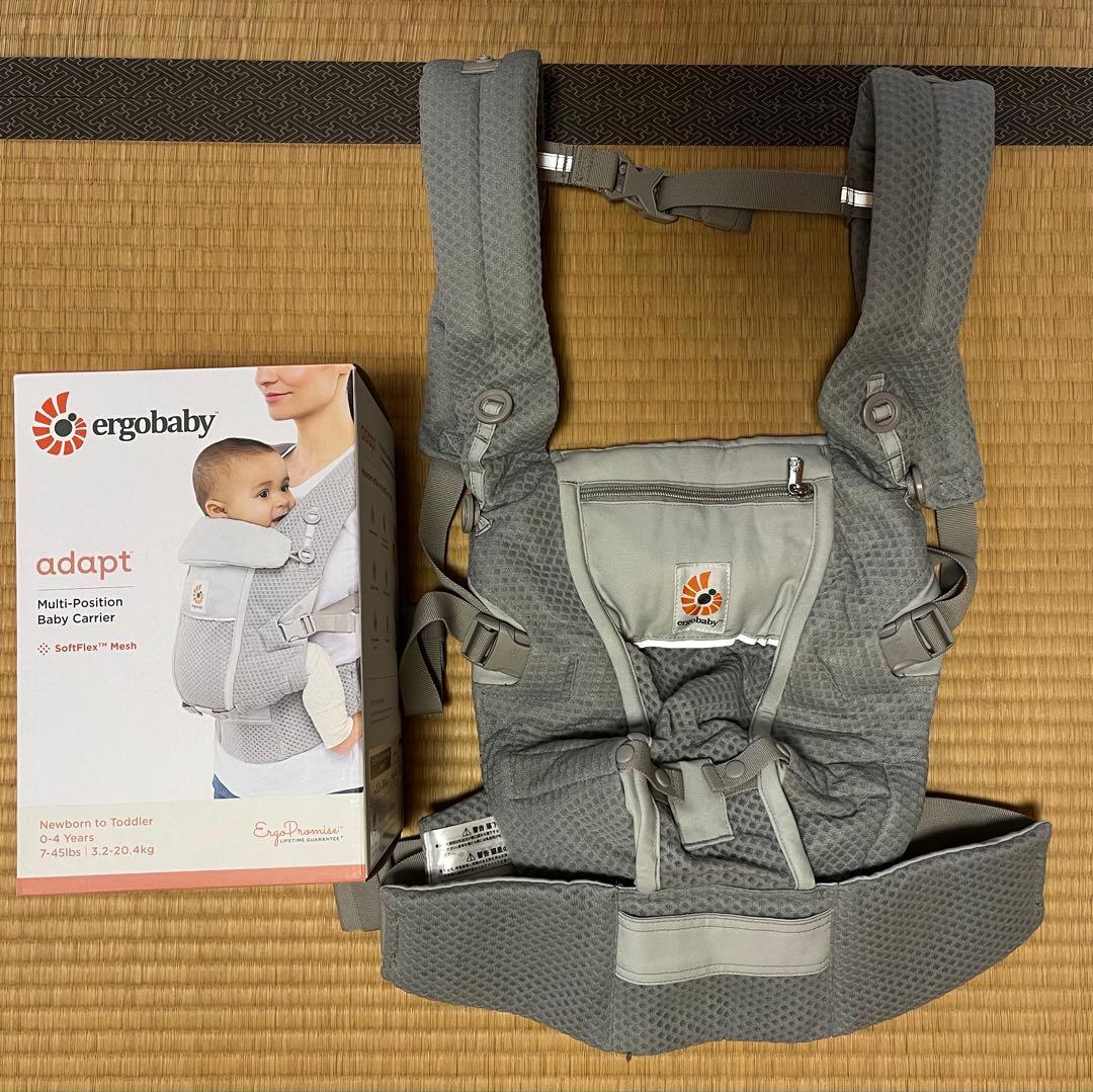 ergobaby adapt 抱っこ紐 グレー
