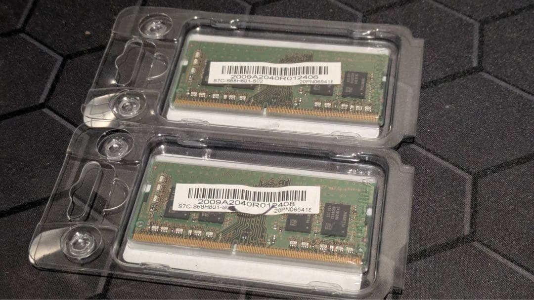 Samsung純正 メモリ DDR4-3200 16GB (8GB×2枚) ＊