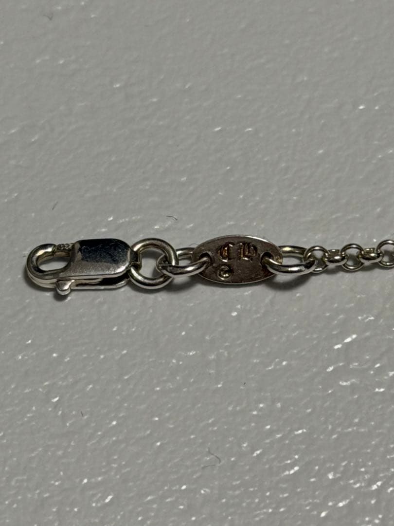 CHROME HEARTS セーフティーピン ロールチェーン ネックレス
