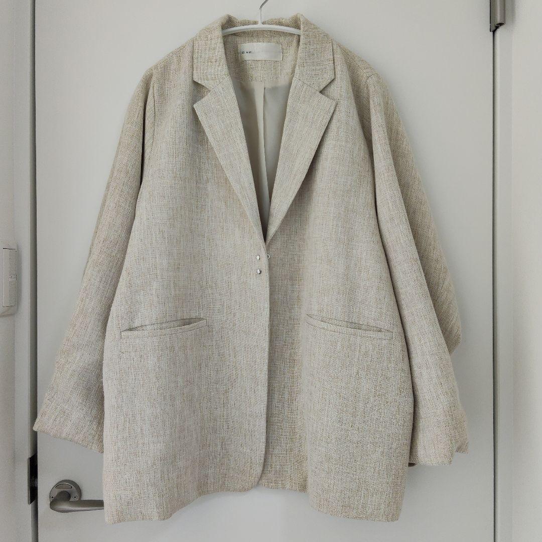 ジャケット・アウター dium. summer tweed over jacket