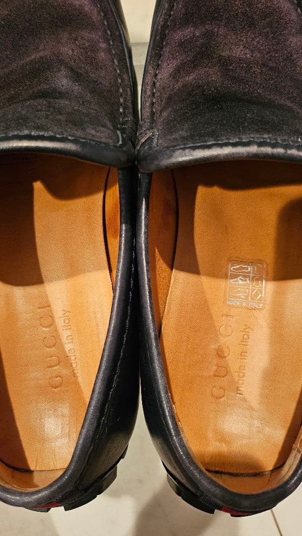 GUCCI グッチ スエード ローファー