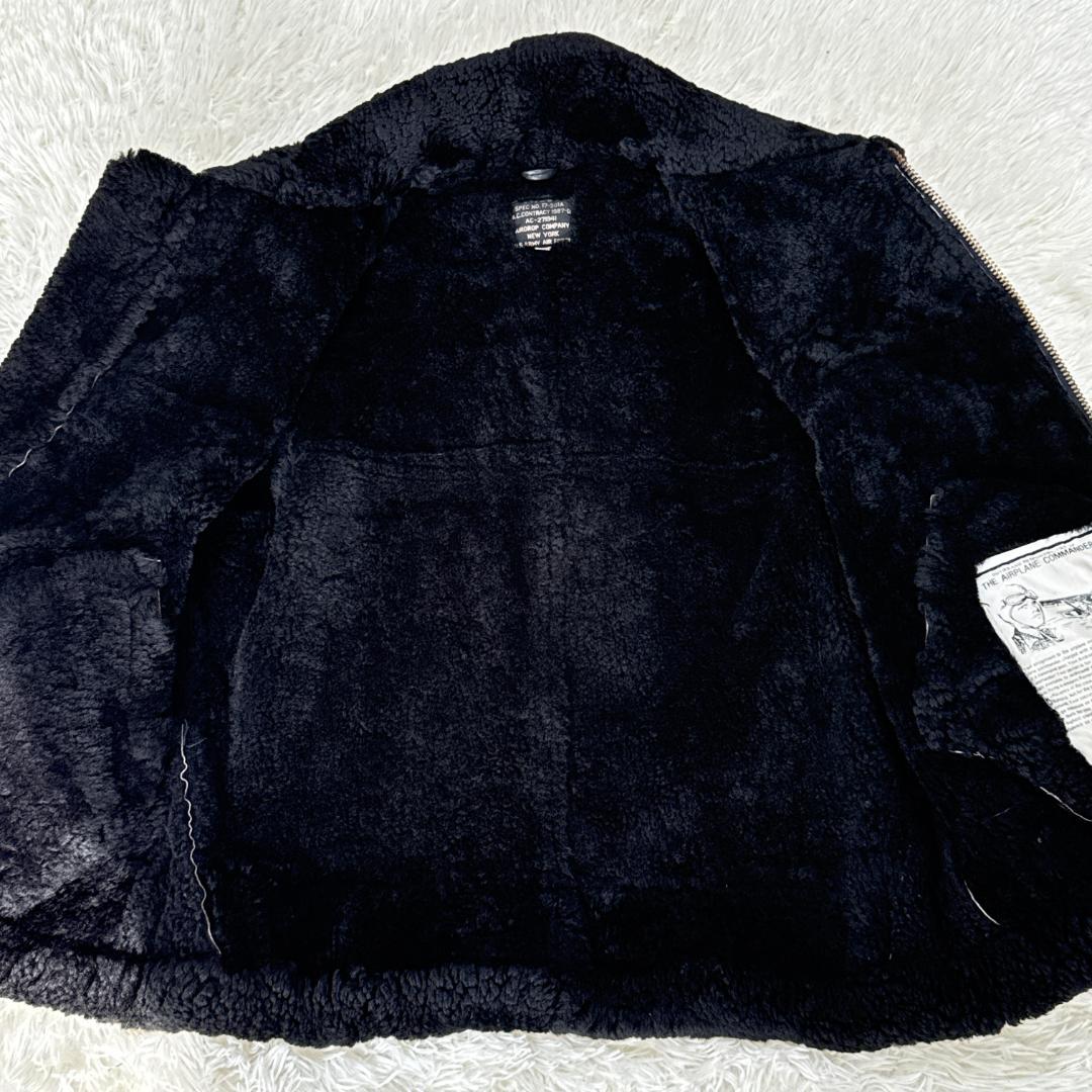 ごり様AIRDROP COMPANY B-3 ムートンジャケット 羊革 40