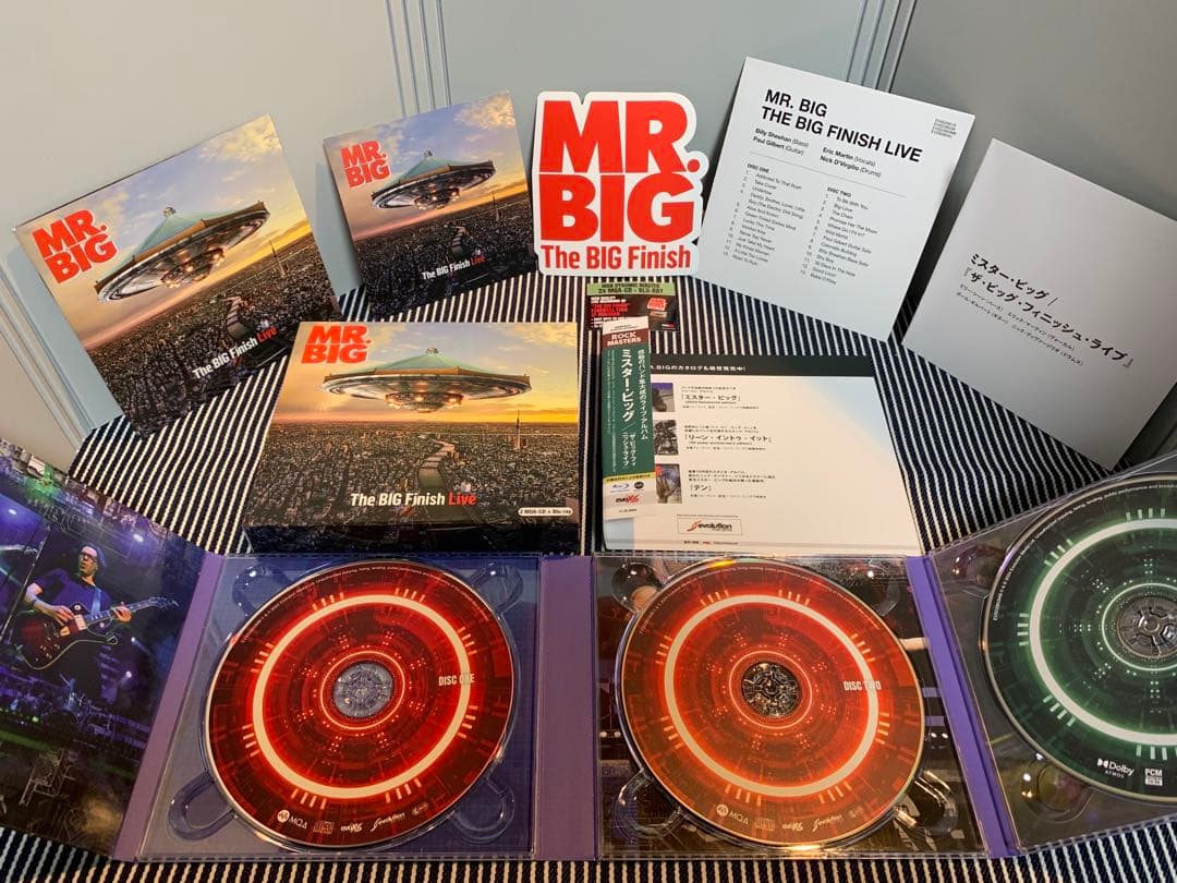 MR.BIG／The BIG Finish Live (Blu-ray+2CD)