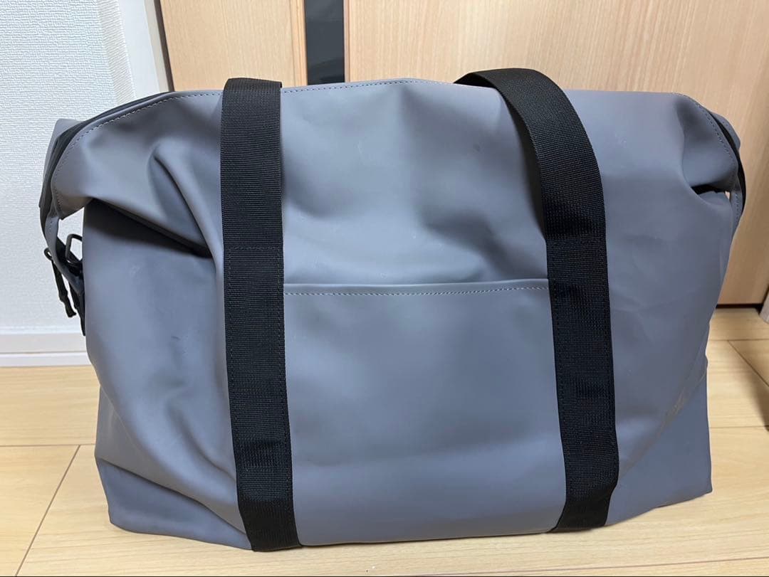 【北欧ブランド】BECKMANNグレー 防水ボストンバッグ 大きめ【ほぼ新品】