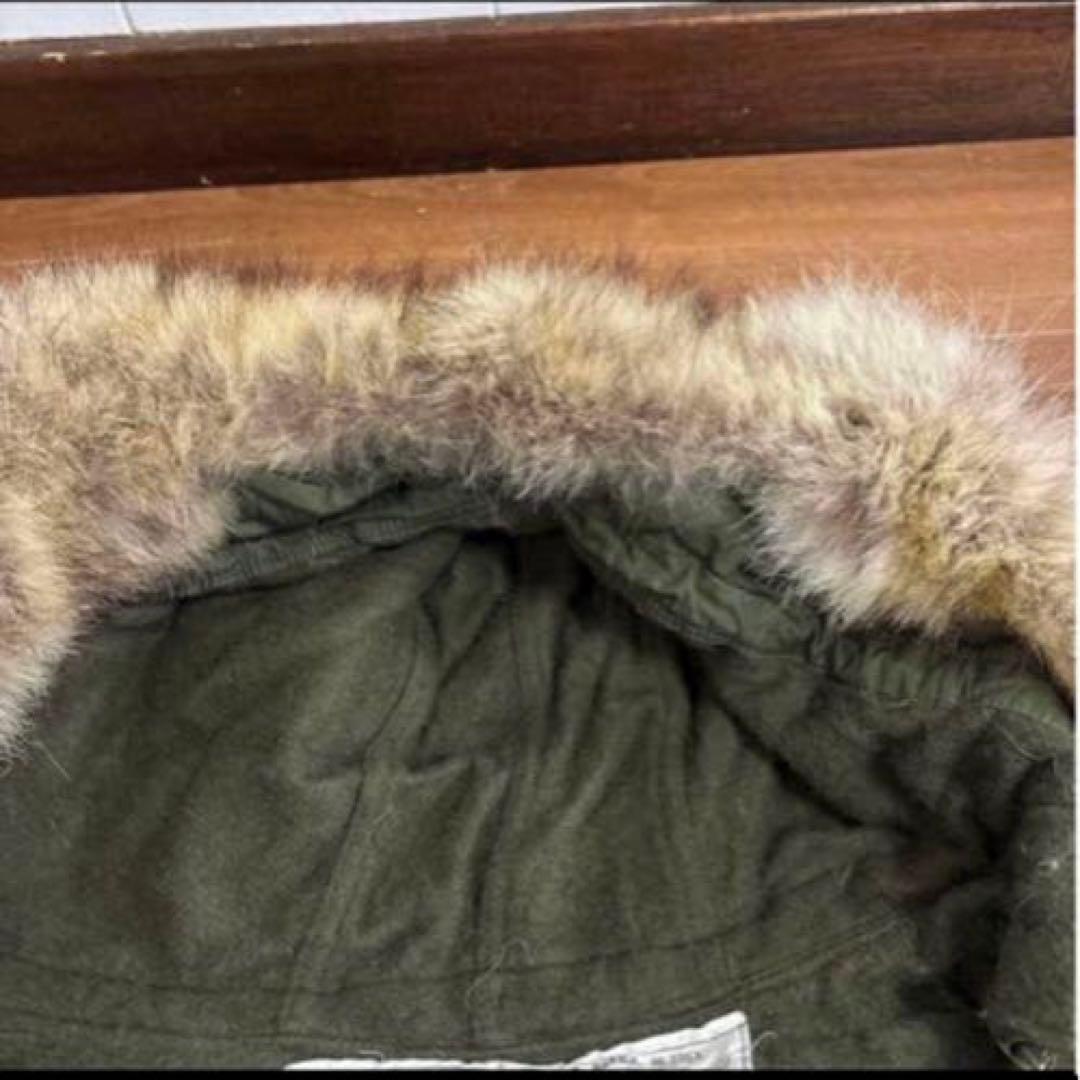 50s 米軍　実物　M51フード　M1951 PARKA コヨーテファ ⑤