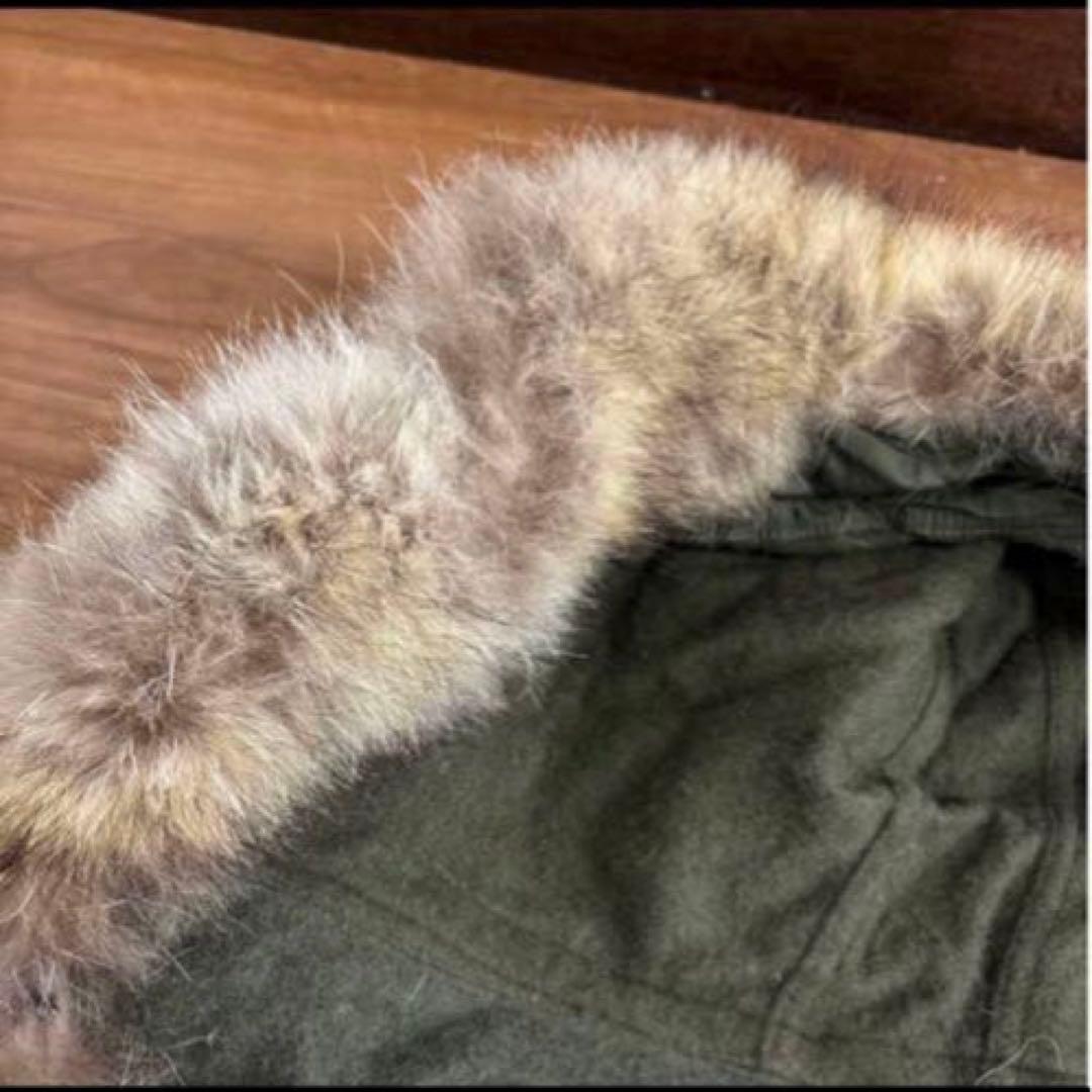 50s 米軍　実物　M51フード　M1951 PARKA コヨーテファ ⑤
