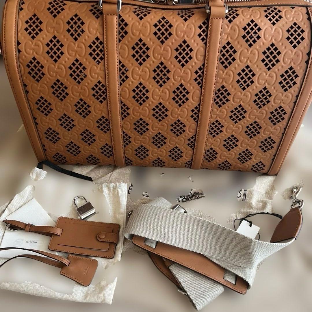 GUCCI トラベルボストンバッグ