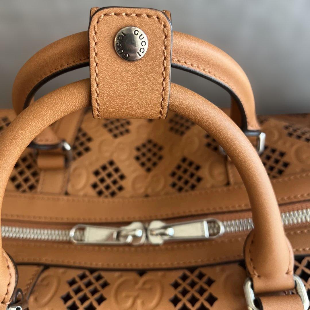 GUCCI トラベルボストンバッグ