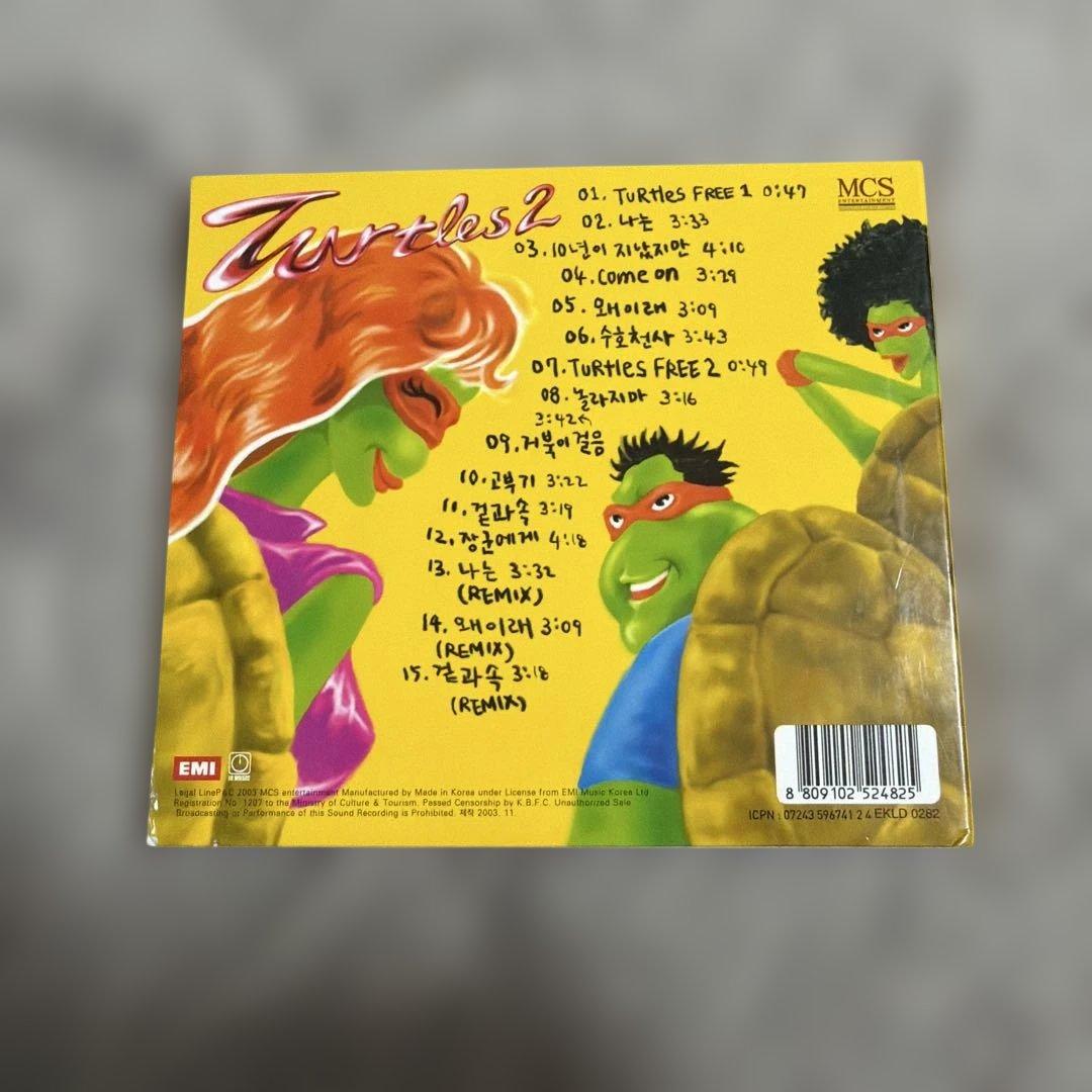 タールトルズ(コブギ) 2集(韓国盤) turtles 2