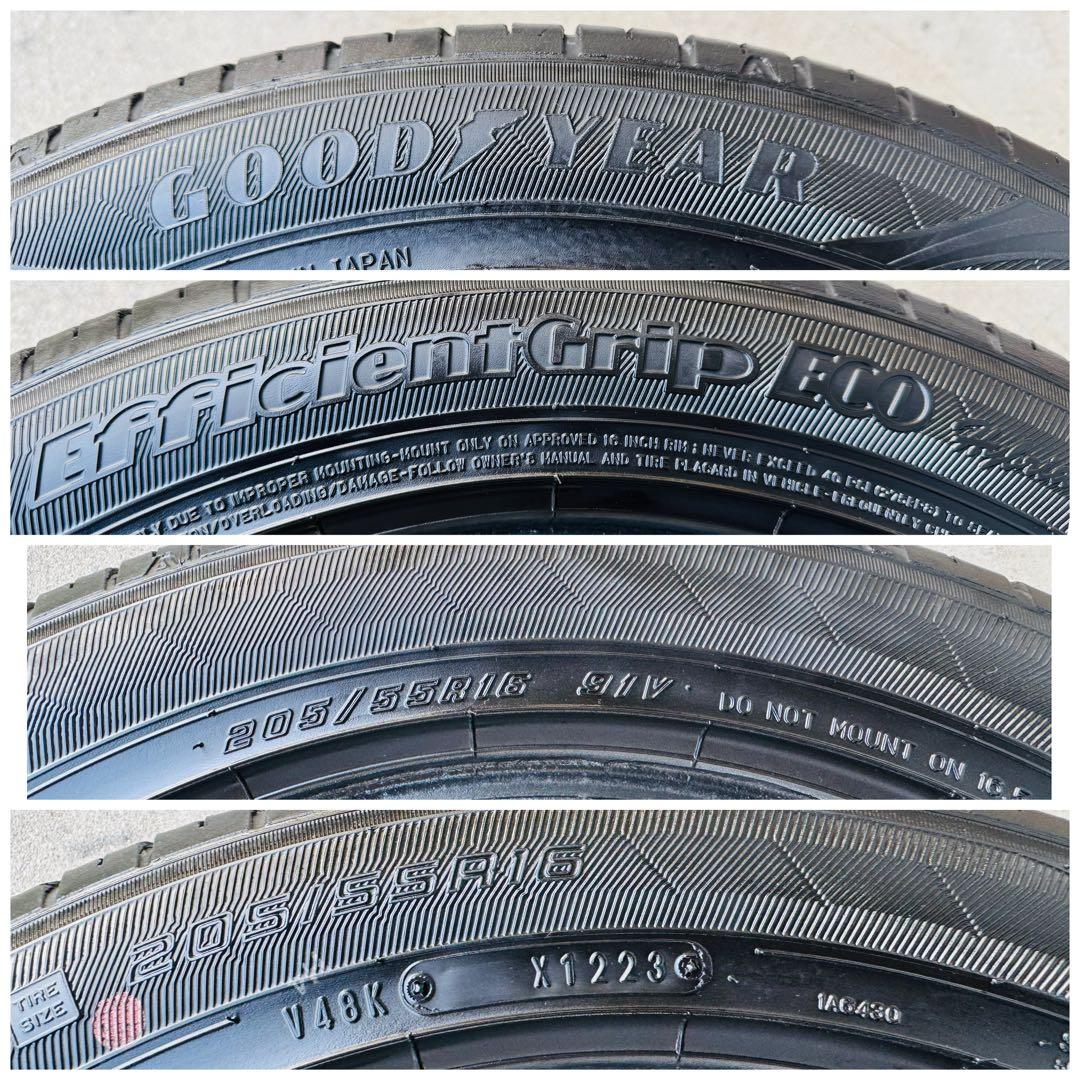 205/55R16 グッドイヤー EfficientGrip EG01 23年