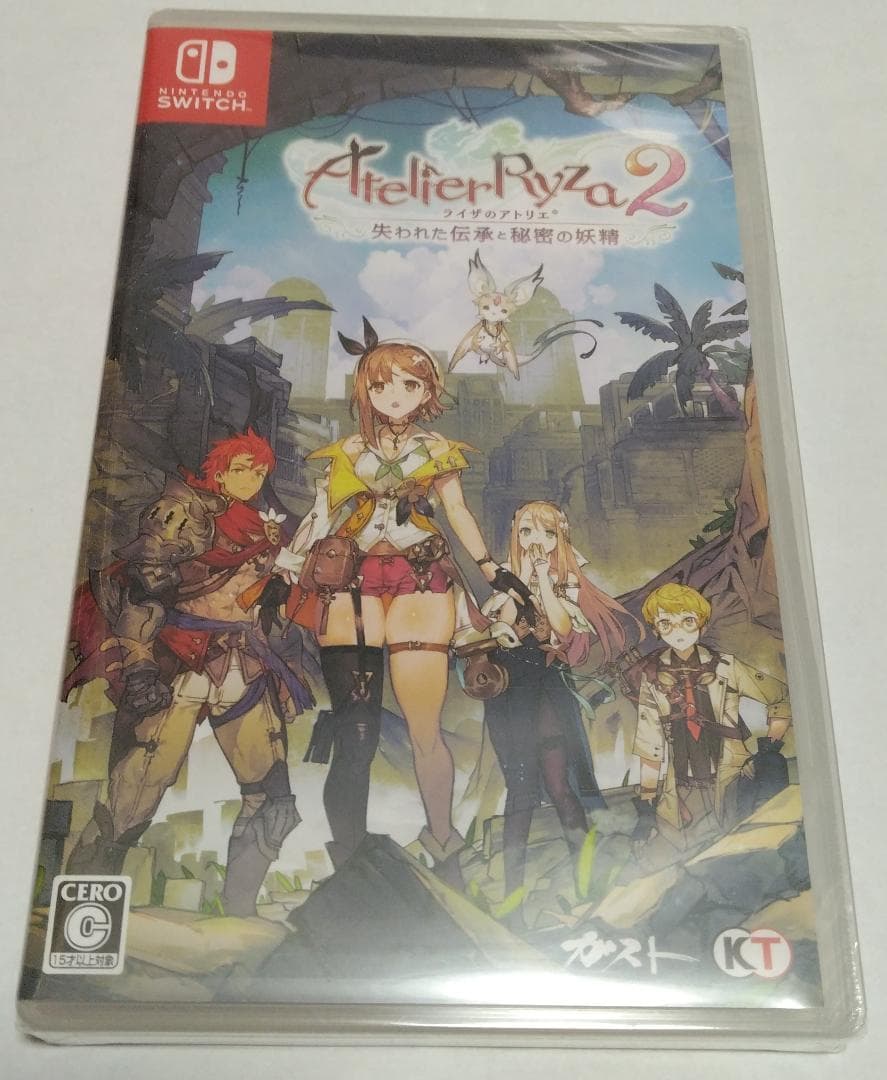 （1と2は未開封）ライザのアトリエ1・2・3 Switch版セット