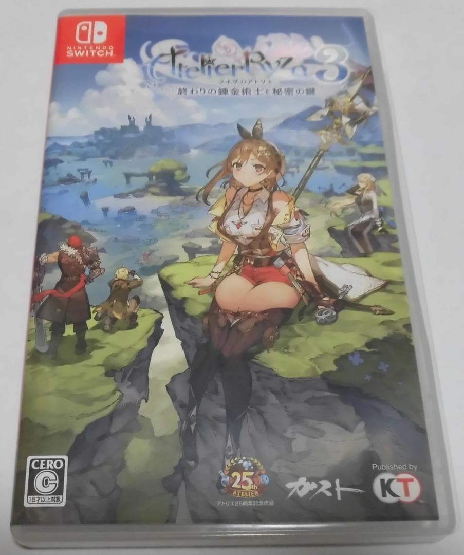 （1と2は未開封）ライザのアトリエ1・2・3 Switch版セット