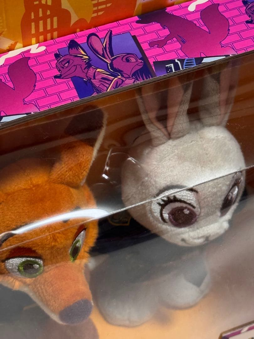 ディズニーストア　ズートピア　ジュディ　ニック　スタンディーズ　箱に傷あり