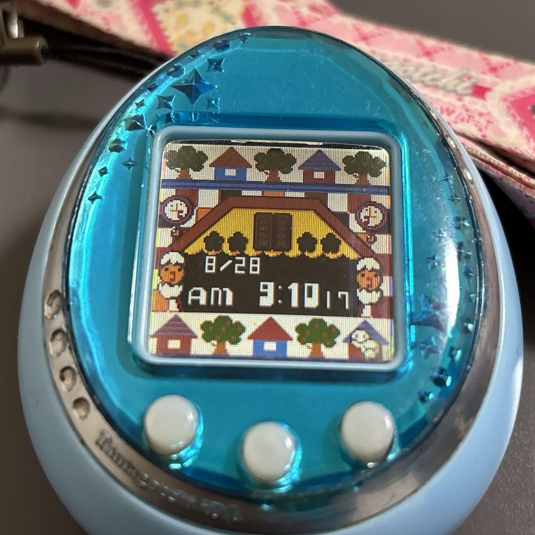 たまごっちiDL ブルー　ストラップ付き