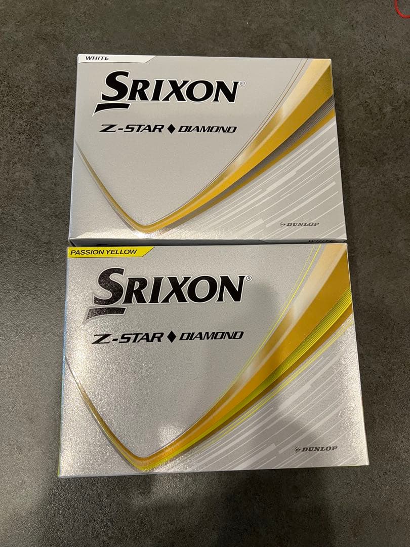 Srixon Z-STAR DIAMOND ゴルフボール 2ダースセット