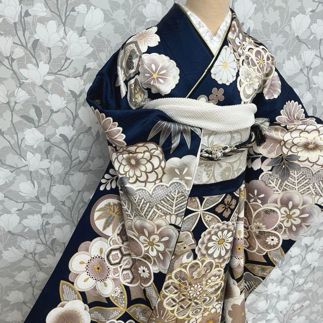正絹 振袖セット 古典美 豪華吉祥文様