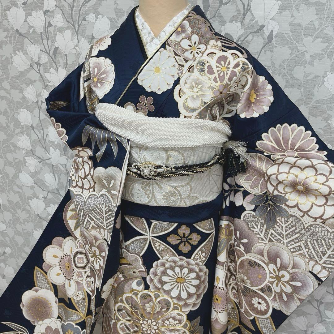 正絹 振袖セット 古典美 豪華吉祥文様