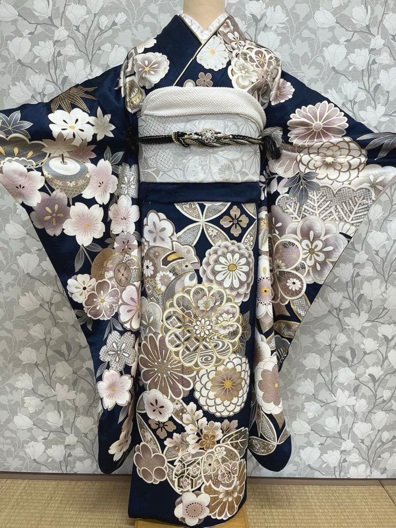 正絹 振袖セット 古典美 豪華吉祥文様