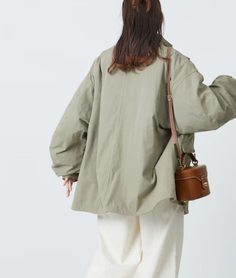 ベージュ！FREAK'S STORE ショート ライナー モッズ セットコ－ト