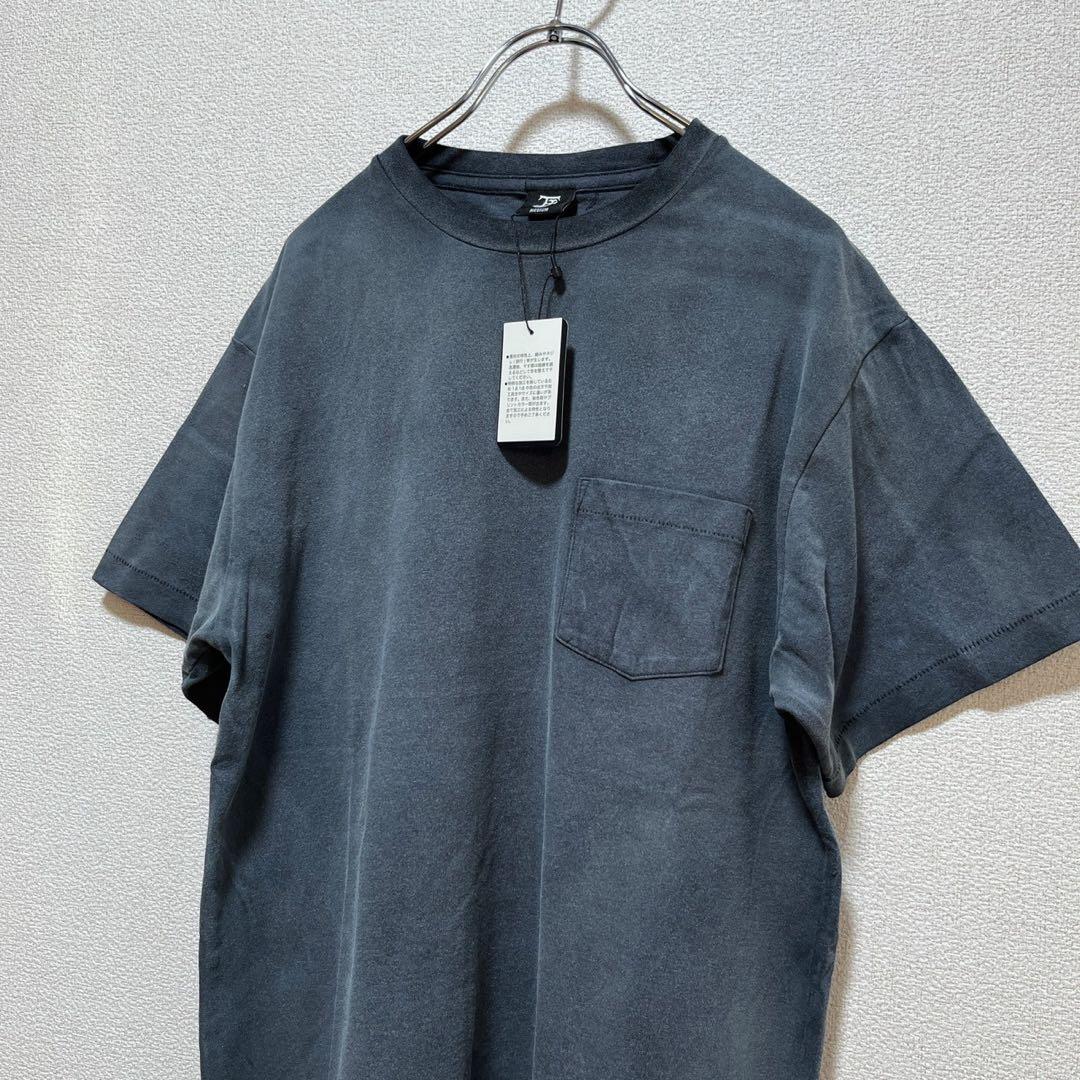 【新品タグ付】完売品 FJ氏企画 サンフェード ブラック ポケットTシャツ M
