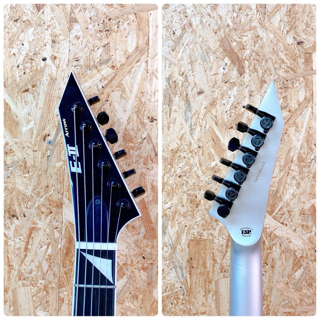ESP ARROW E-Ⅱ メタルアロー　エレキギター　ハードケース付き
