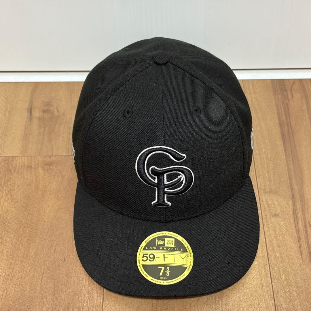 cootie newera 59FIFTY ブラック キャップ CP 7 5/8