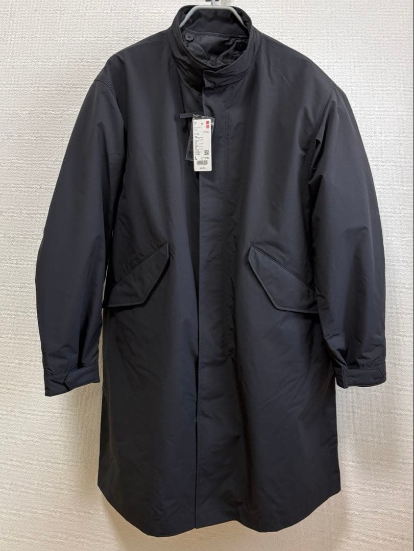 UNIQLO ウィンドプルーフ2WAYコート ブラック Lサイズ 未使用