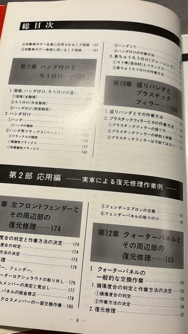 自動車板金の手引き