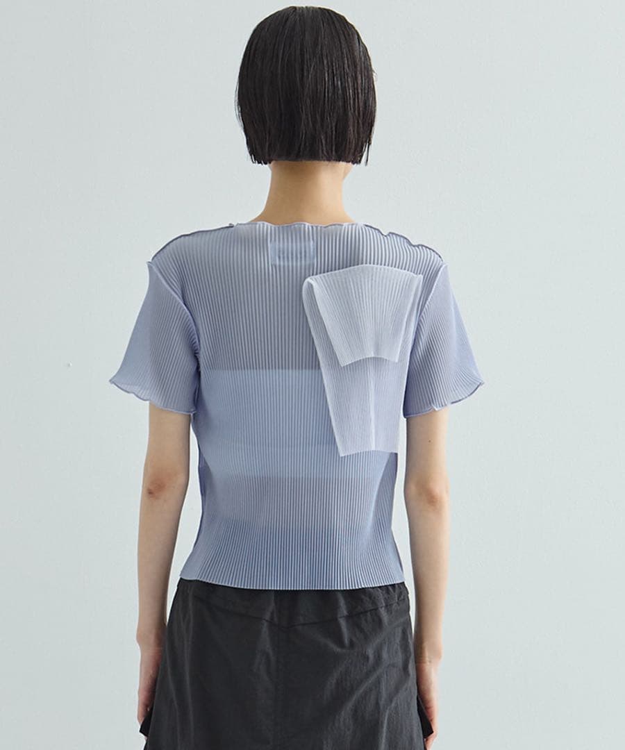 kotohayokozawa 別注SHEER SHORT SLEEVE TOP