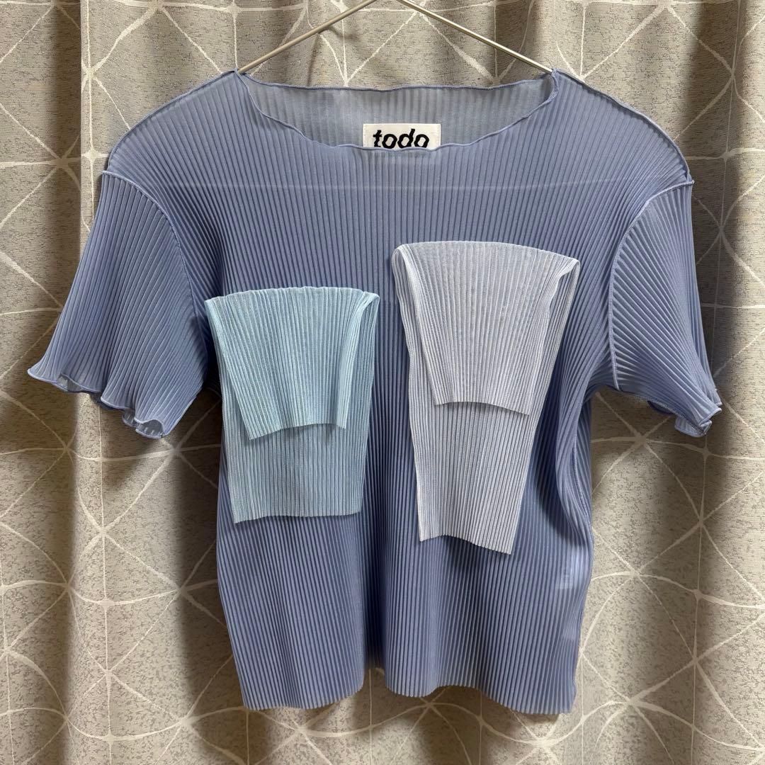 kotohayokozawa 別注SHEER SHORT SLEEVE TOP
