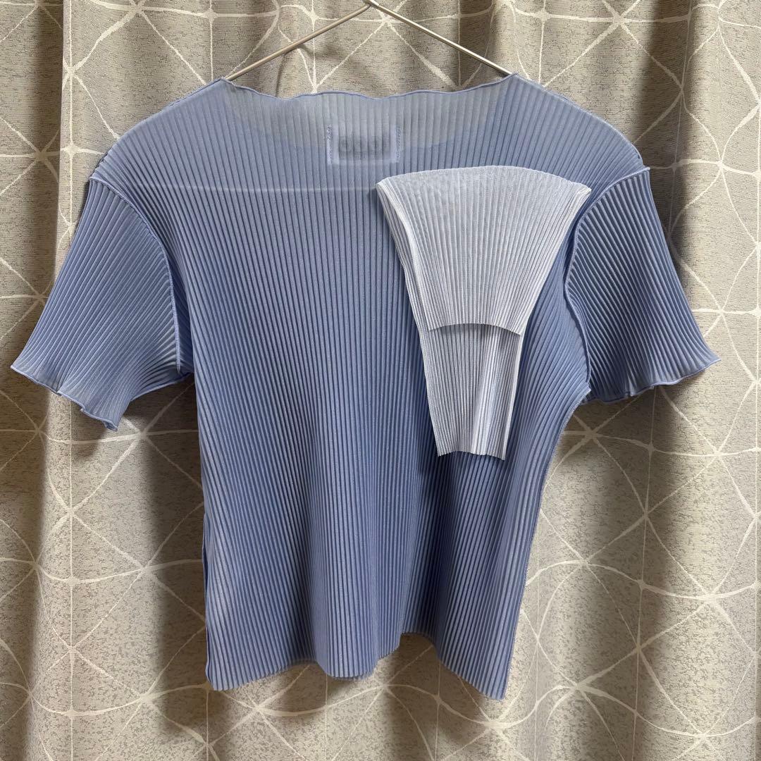 kotohayokozawa 別注SHEER SHORT SLEEVE TOP