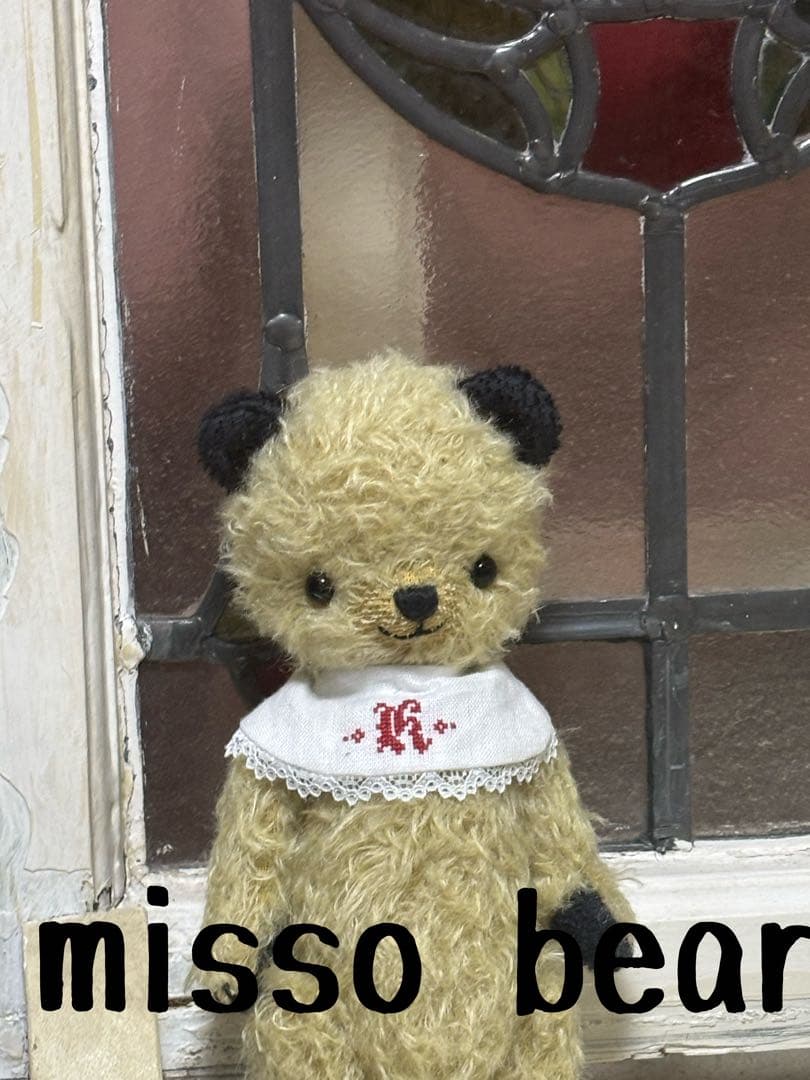 misso bear ベージュのぬいぐるみ