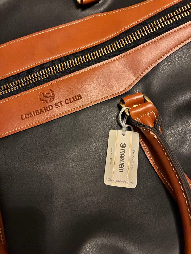 Lombard St Club ボストンバッグ