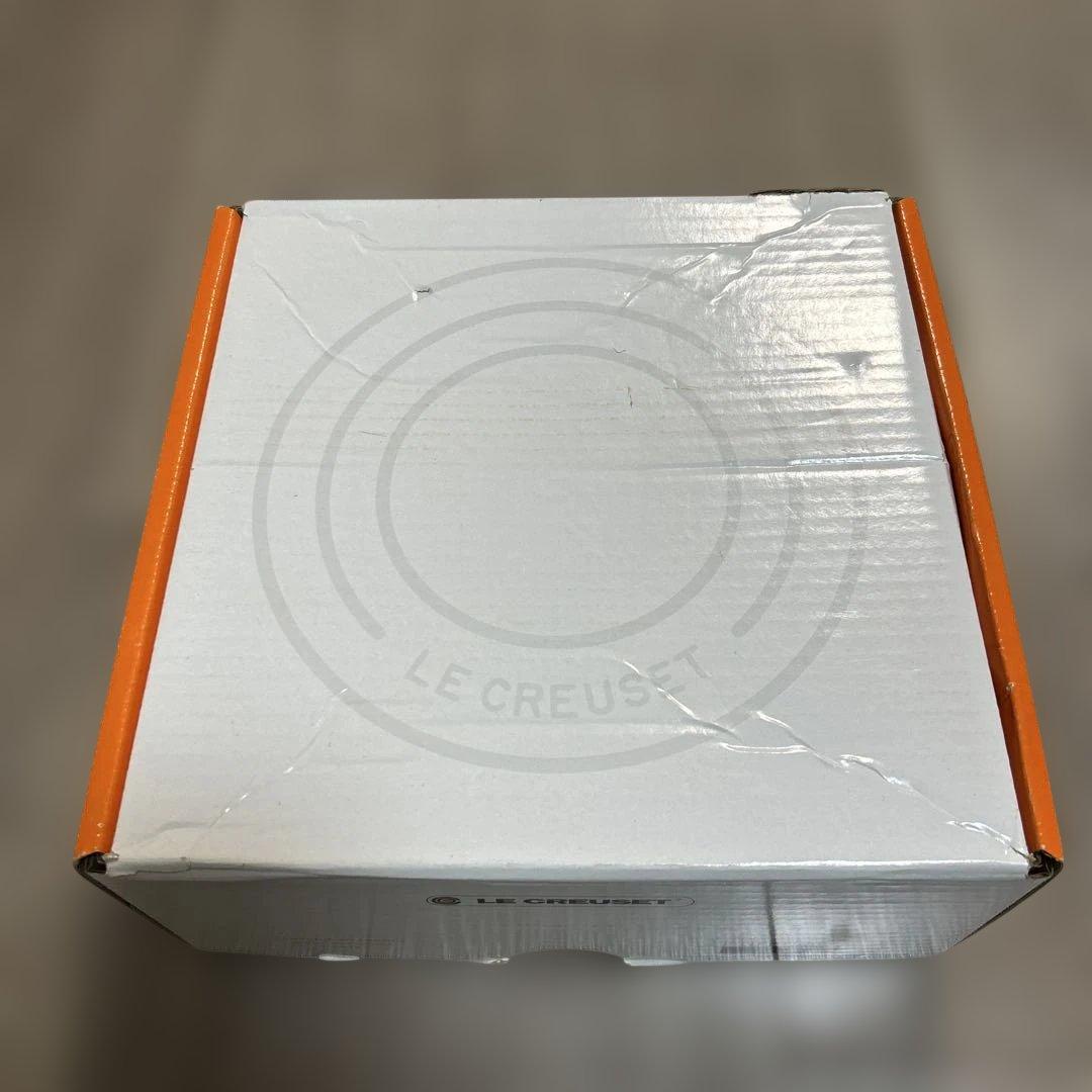 LE CREUSET オレンジ 両手鍋 Cocotte Ronde