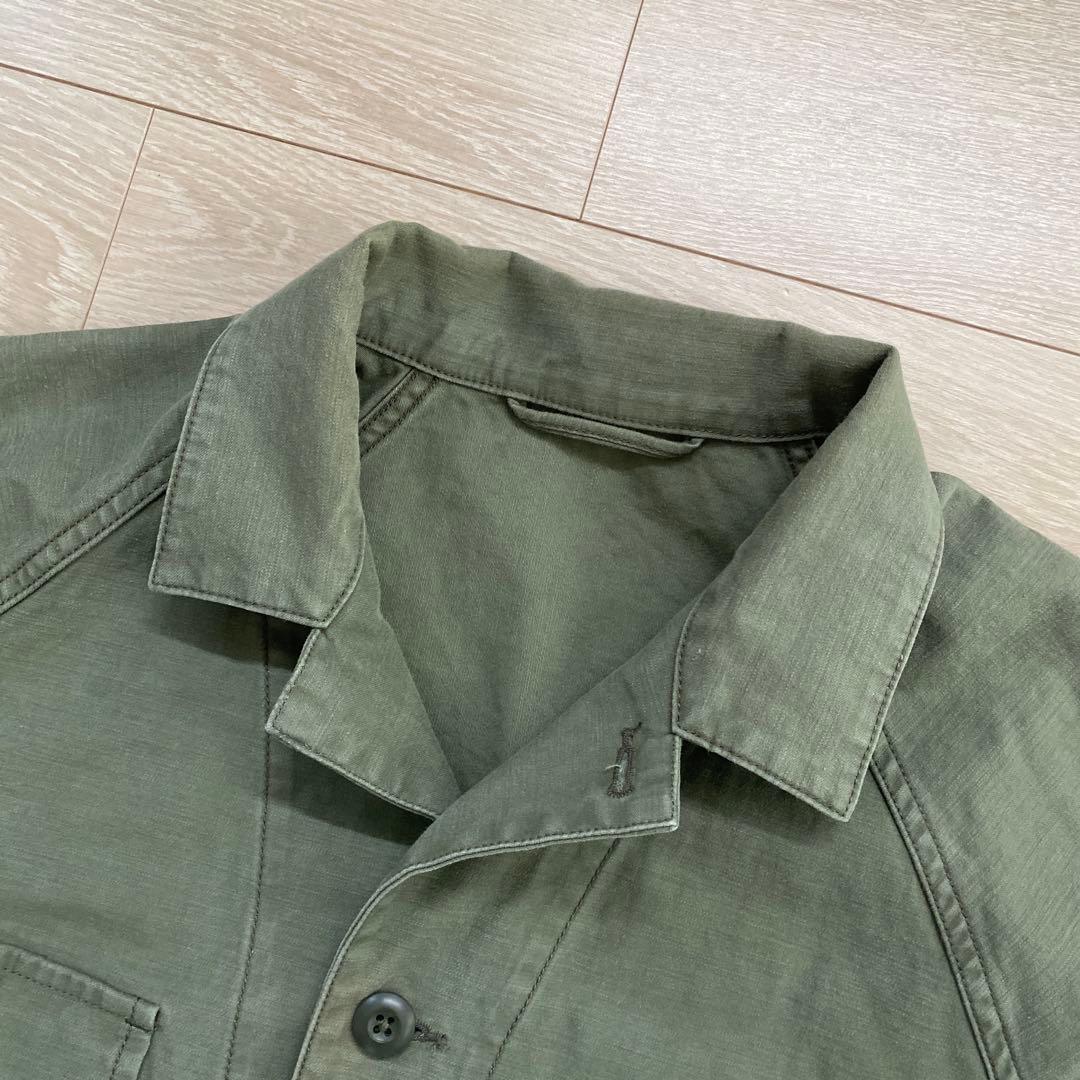 Plage Army シャツジャケット　カーキ