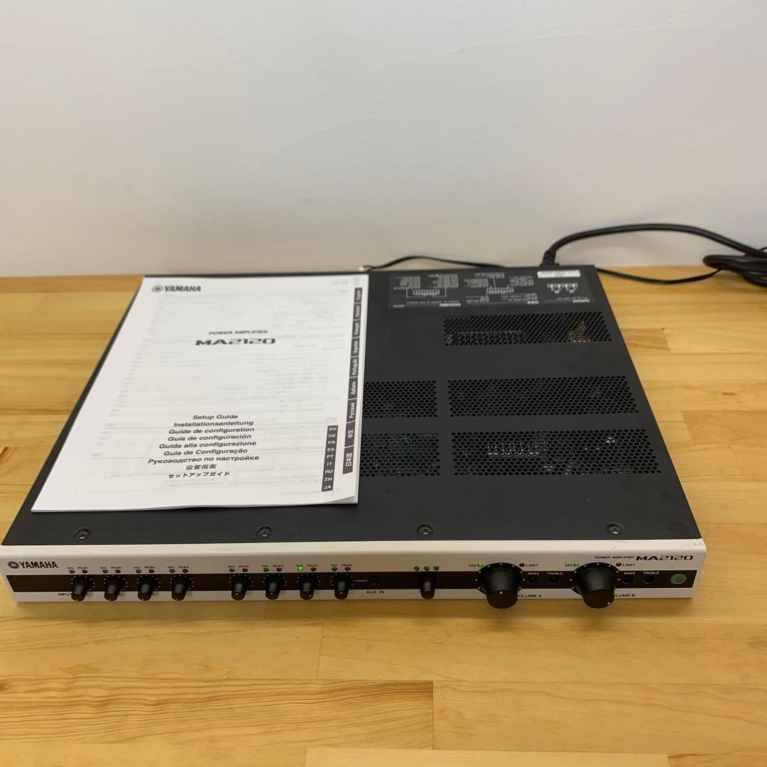YAMAHA MA2120 Class-D ミキシングパワーアンプリファイアー