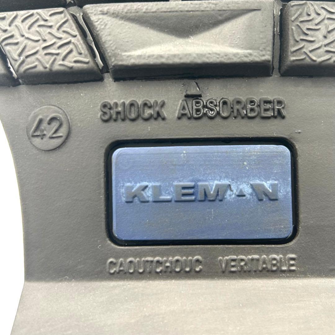 美品✨KLEMAN クレマン パドレ　チロリアンシューズ ブラック 42
