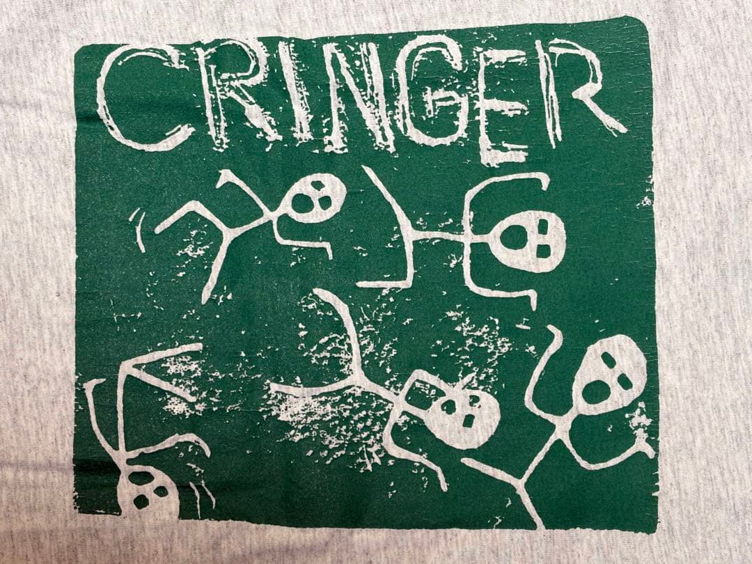 CRINGER バンドTシャツ USA製 Lサイズ J Church