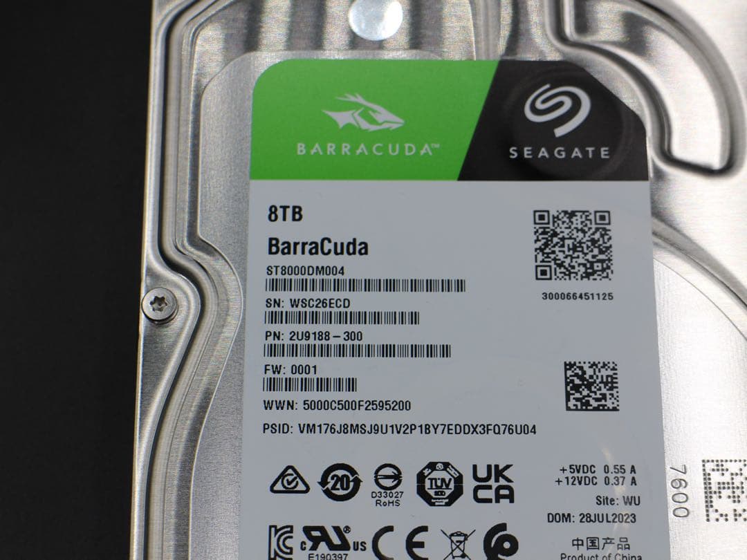 SEAGATE HDD 8TB ST8000DM004 ハードディスク 17