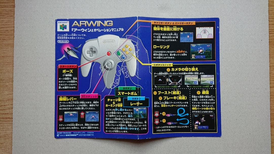 NINTENDO64　本体+ソフト3本