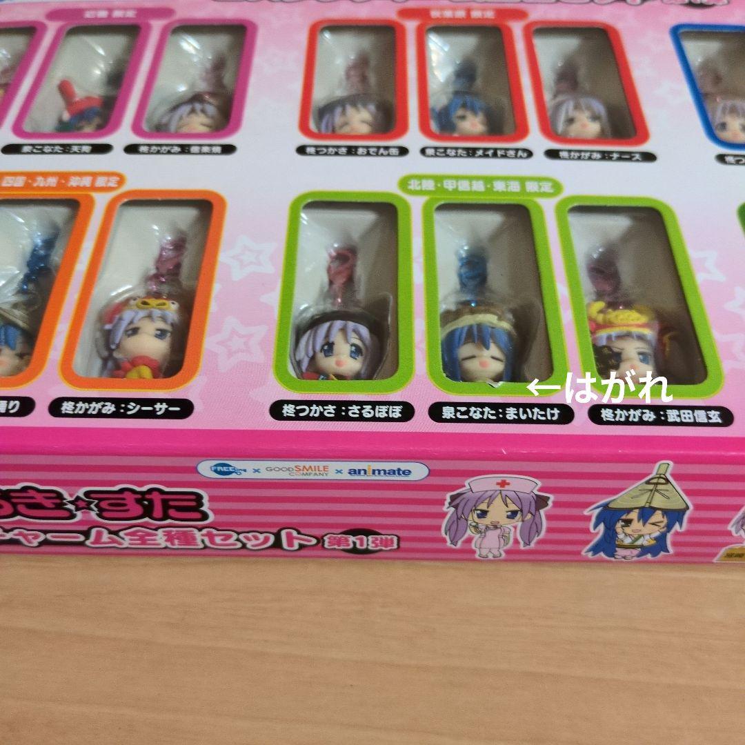 ねんどろいど＋らき☆すた　コスプレチャーム全種セット　第1弾