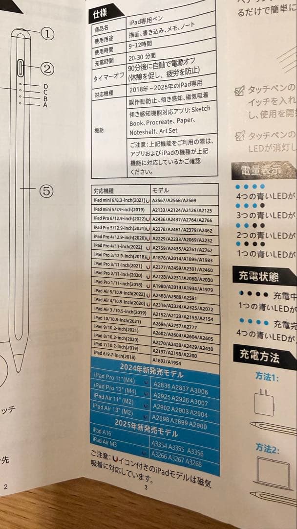 iPad Air 第4世代 バッテリー100 SIMフリー タッチペン付きケース