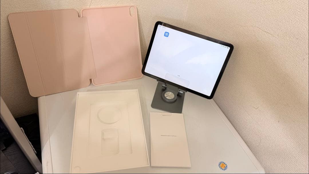 iPad Air 第4世代 バッテリー100 SIMフリー タッチペン付きケース