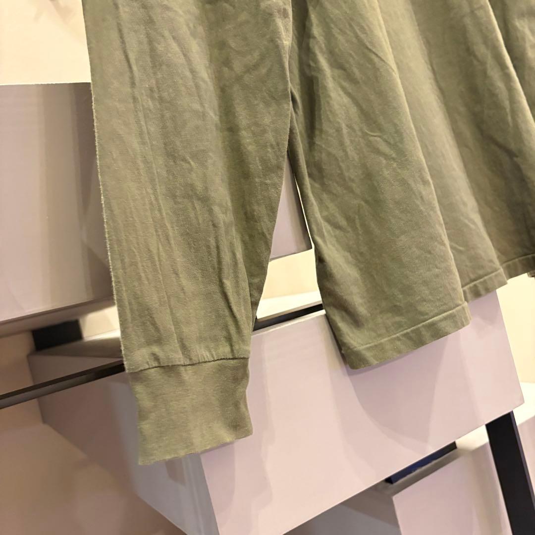 ポロラルフローレン　ポロベア　カーキ　長袖Tシャツ　qrタグ