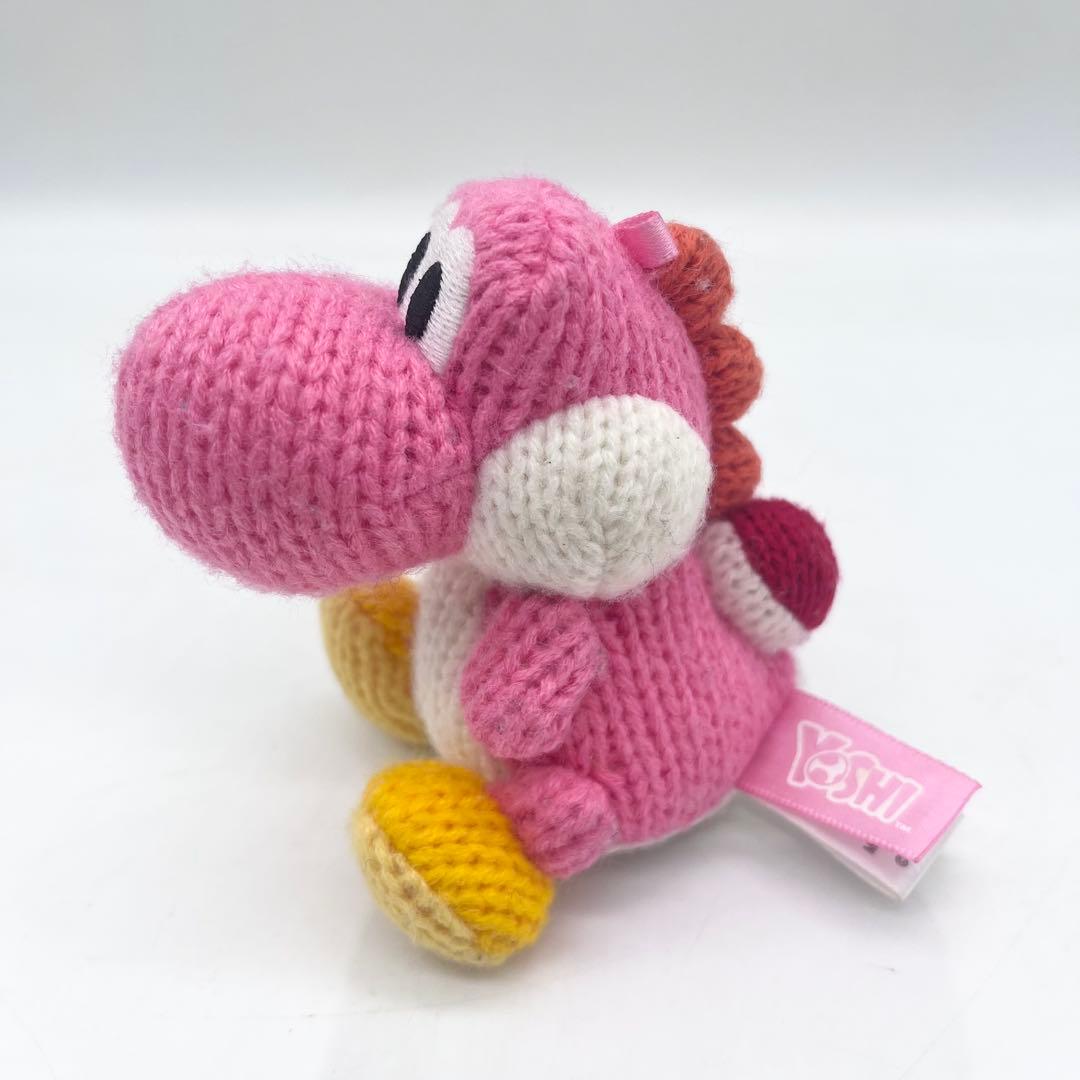 【amiibo】あみぐるみ ポチ・ヨッシー ピンク ウールワールド アミーボ