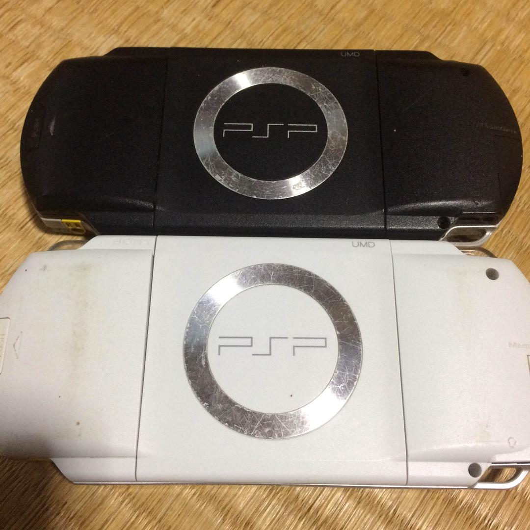 psp 黒 白